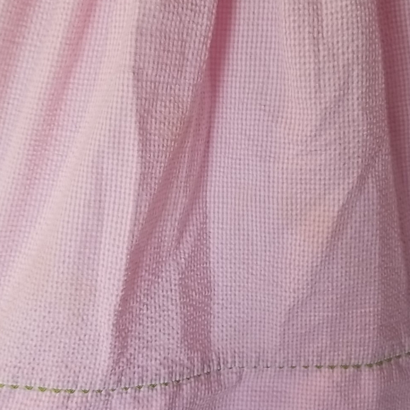 Pink seersucker dress - Picture 2 of 3